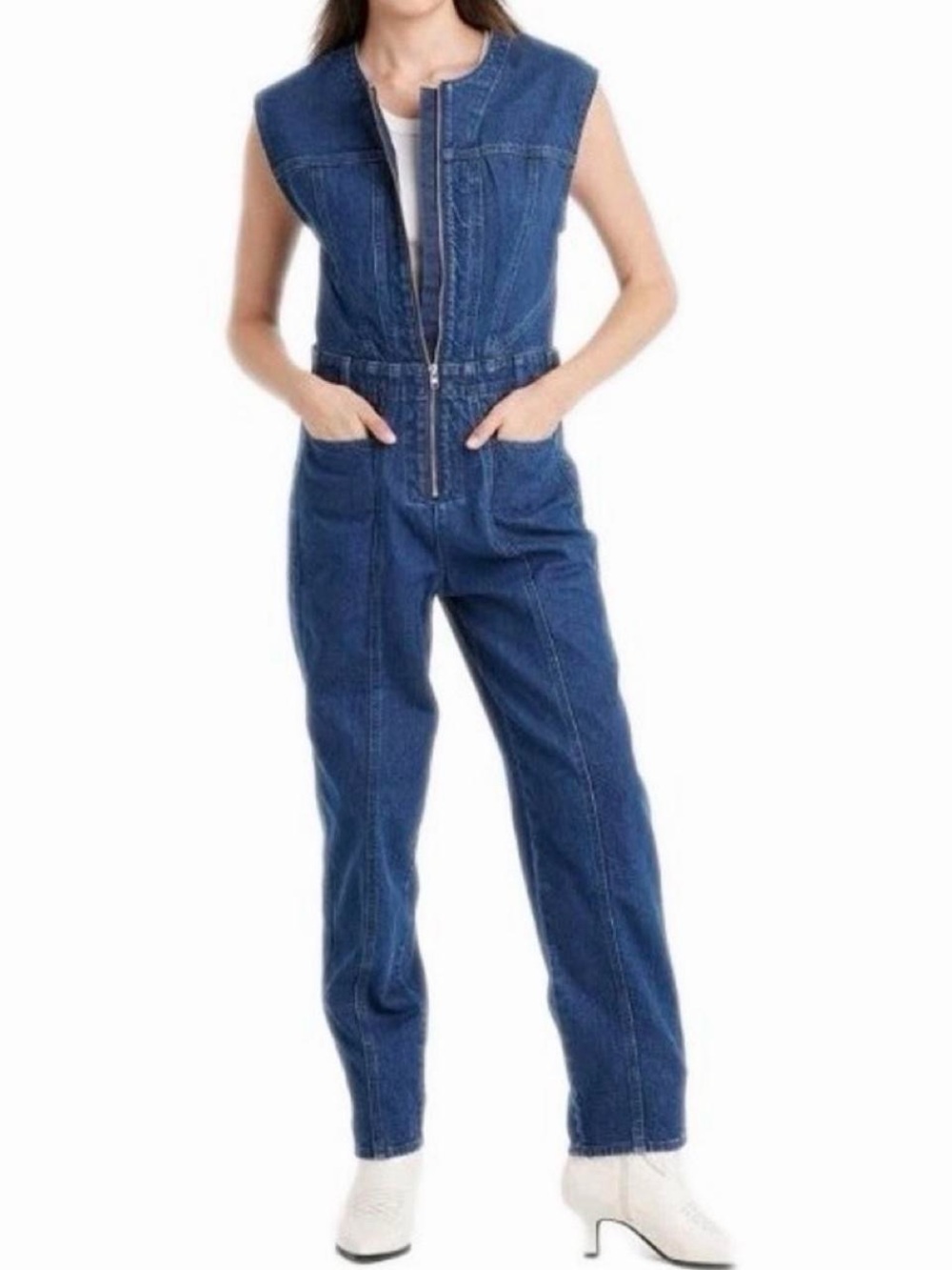 Universal Thread Sleeveless Blue Denim jumper